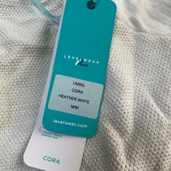 Level Wear NWT Women's Golf Jacket Small White Full Zipper Front Pockets MEDIUM - Picture 5 of 8